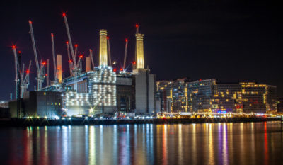 Battersea Power Station by Night