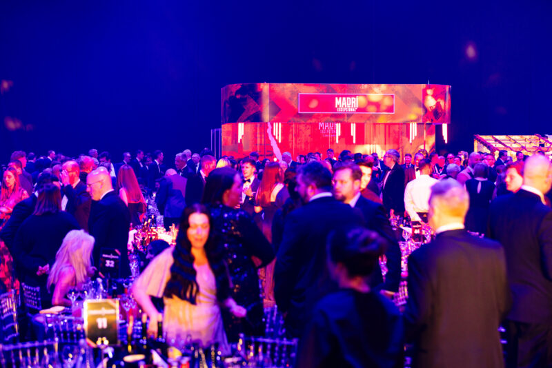 Photograph of guests mingling